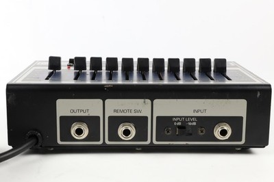 Boss GE-10 70s 80s Graphic Equalizer buffer 10 bands EQ EVH 100V
