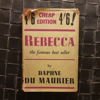 Book Rebecca by Daphne Du Maurier 1946 - Cheap Edition