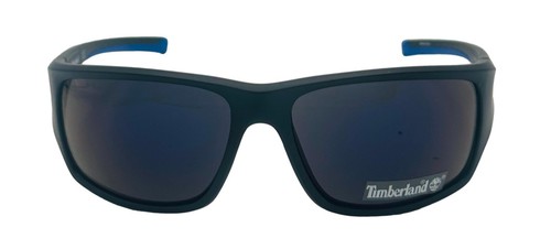 Timberland Mens Sunglass Black Rectangle, Smoke Mirror Lens Plastic TB7152 2X - Picture 3 of 10