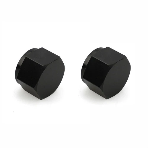 2pcs 6 -8 -10 Female AN Flare Fitting Cap 6AN 8AN 10AN Block Off Aluminum Black - Picture 8 of 13