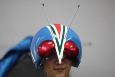 Masked Rider V3 1/1 Kamen Helmet Resin Wearable Led Cosplay Riderman Custom New