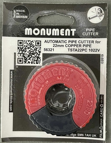 Cortador automático de tuberías de cobre Monument 15 mm o 22 mm - hecho en el Reino Unido - Imagen 5 de 5
