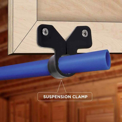 10-Pack 1/2" PEX Butterfly Clamps, Insulator for Copper Piping - Picture 4 of 7