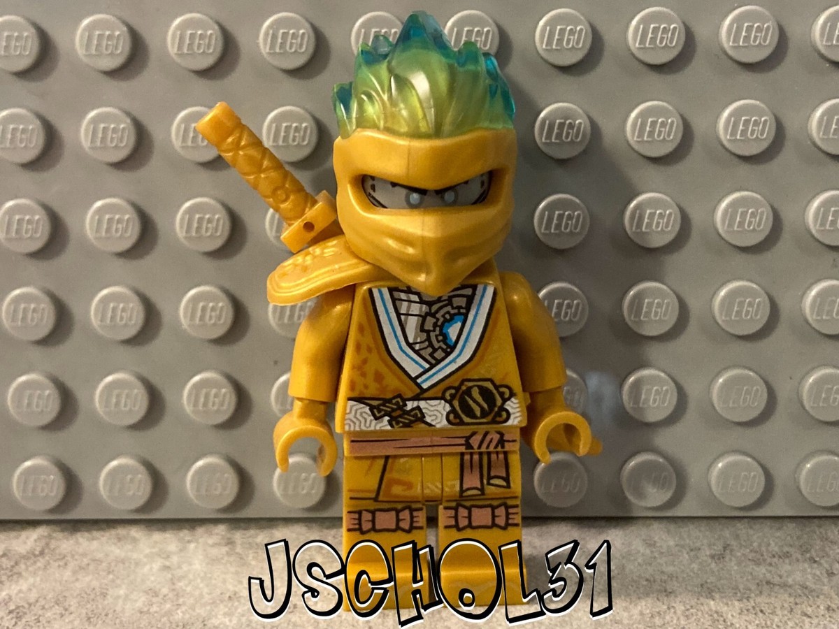 10th Anniversary Ninjago Gold Ninja LEGO Ninjago Minifigure Zane