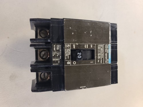 Siemens BQD360 60-Amp Three Pole 480Y/277V AC 14KAIC Bolt in Breaker Color Elect