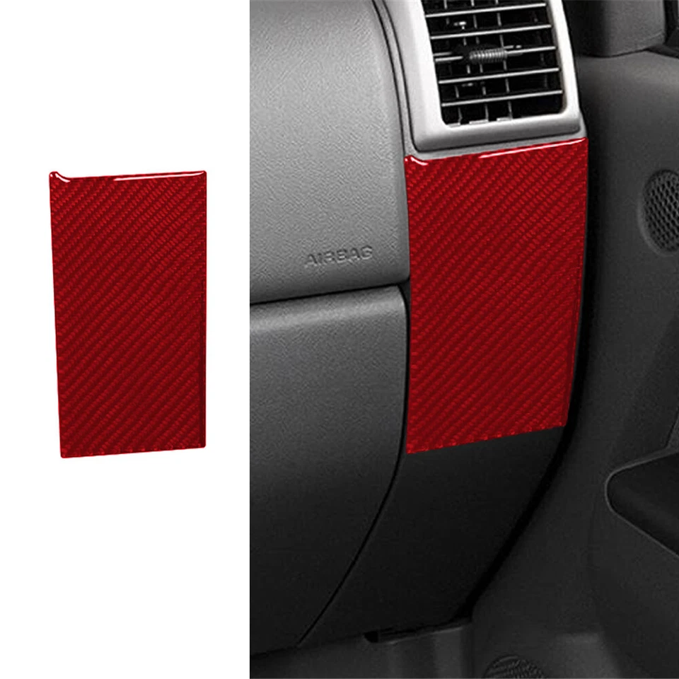 27 шт. полных комплектов красных наклеек из углеродного волокна отделка для 4-дверного GMC Canyon 2005-12 - Изображение 4 из 4