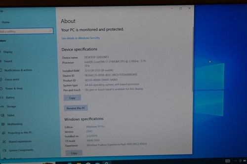 Lenovo ThinkPad W530 Core i7-3740QM 32GB RAM 512GB SSD Quadro K1000M Windows 10 - Picture 7 of 20