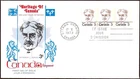 🍁Canada   #588   "SIR ROBERT BORDON"    Brand New   1973  Kingswood Cover
