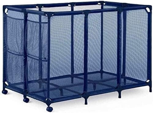 Durable Mesh Rolling Storage Bin for Pool Toys, Floats & Balls - 6 Compartments - Picture 10 of 11