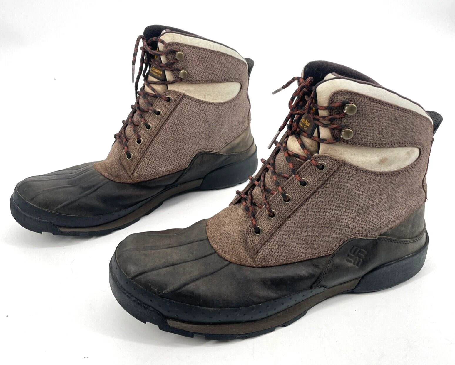 Columbia mens 15 Bugaboot Original Omni-Heat waterproof boots YM0741-231 brown