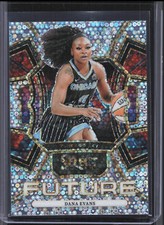 2024 Panini Select WNBA #17 Dana Evans Future White Disco #/75 RG23