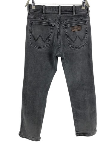 WRANGLER Men Texas Stretch Regular Straight Jeans Size W33 L28 - Picture 2 of 10