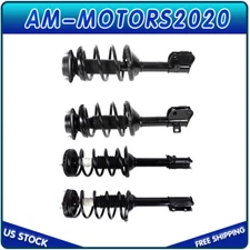 4 Pcs For 1998-2002 Subaru Forester Front+Rear Complete Struts Shocks W/ Springs