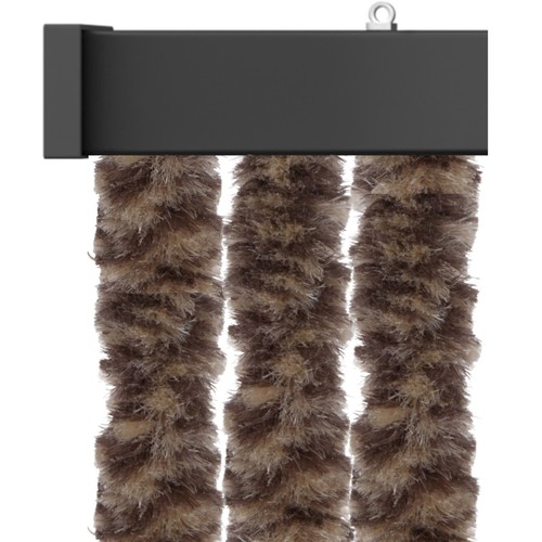 Flauschvorhang Türvorhang Insektenschutz Wohnwagen Camping Fadenvorhang Chenille - Bild 64 von 214