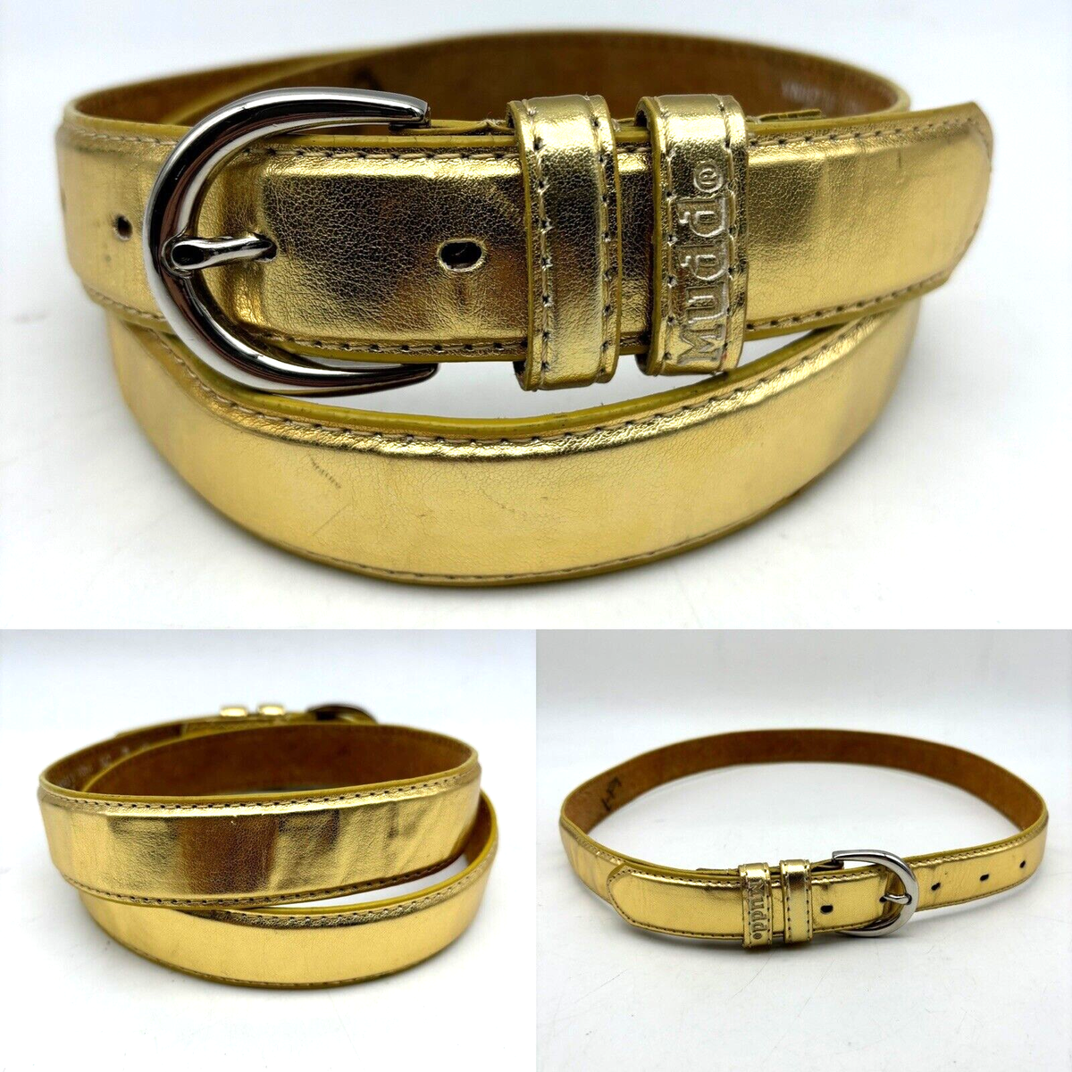 Mudd Vintage Leather Western Boho Belt Vintage  main image 3