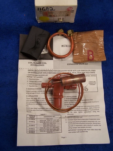 New Lennox 11G82 Expansion Valve LB-53081CB Sporlan BIVE-3-GA 3-Ton R-22 R-407C