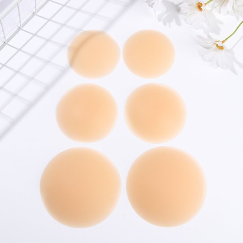Large Sticky Breast Nippleless Covers Womens Silicone Pasties Nipple Covers - Bild 8 von 15