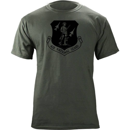 Air National Guard Subdued Veteran Patch T-Shirt - Picture 4 of 5