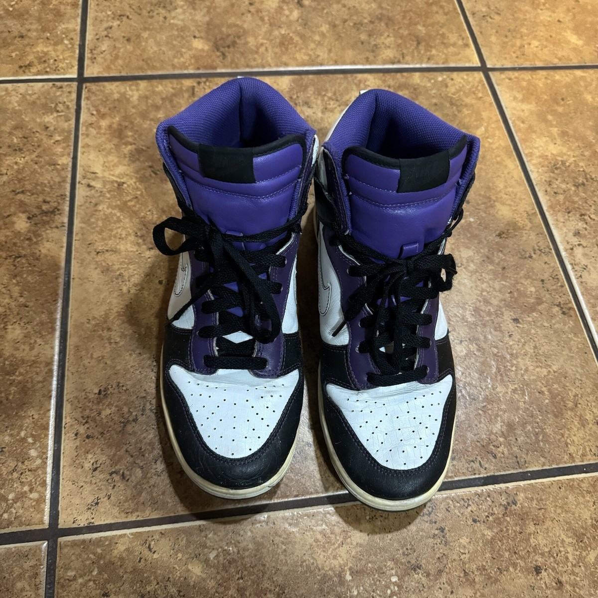 2006 Nike Dunk High Premium Croc Star Quasar Purple Men's