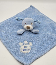 Baby Gear Blue Puppy Dog Lovey My Buddy Fleece Security Blanket Good condition w