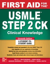 First Aid for the USMLE Step 2 CK, Eleventh Edition - Paperback - GOOD