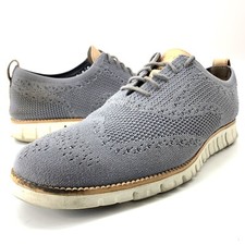 Cole Haan Zerogrand Mens Stitchlite Wingtip Oxford Ironstone Gray Size 11M