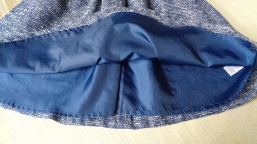 Crazy 8 ~ Girls 8 Navy Blue Silver Special Occasion Dress- lined - cute - Picture 5 of 12