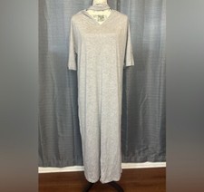 Yana k American Made Turtle 3/4 Dress Gray Color One Size