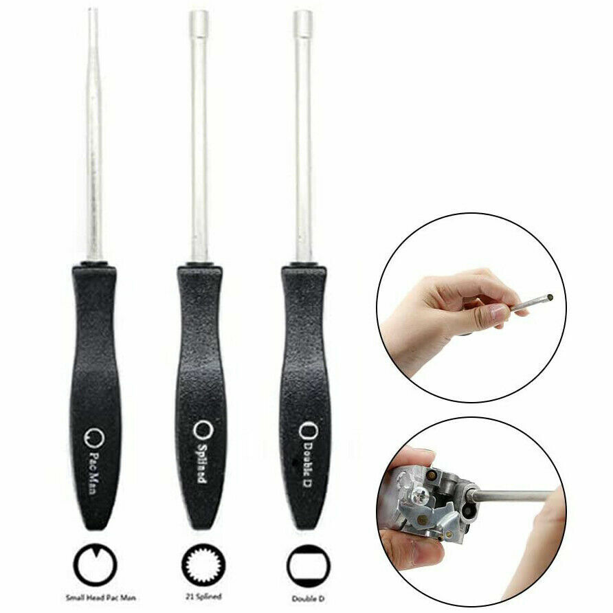 3 Screwdriver Carburetor Adjustment Chainsaw Tool for Poulan Husqvarna ...