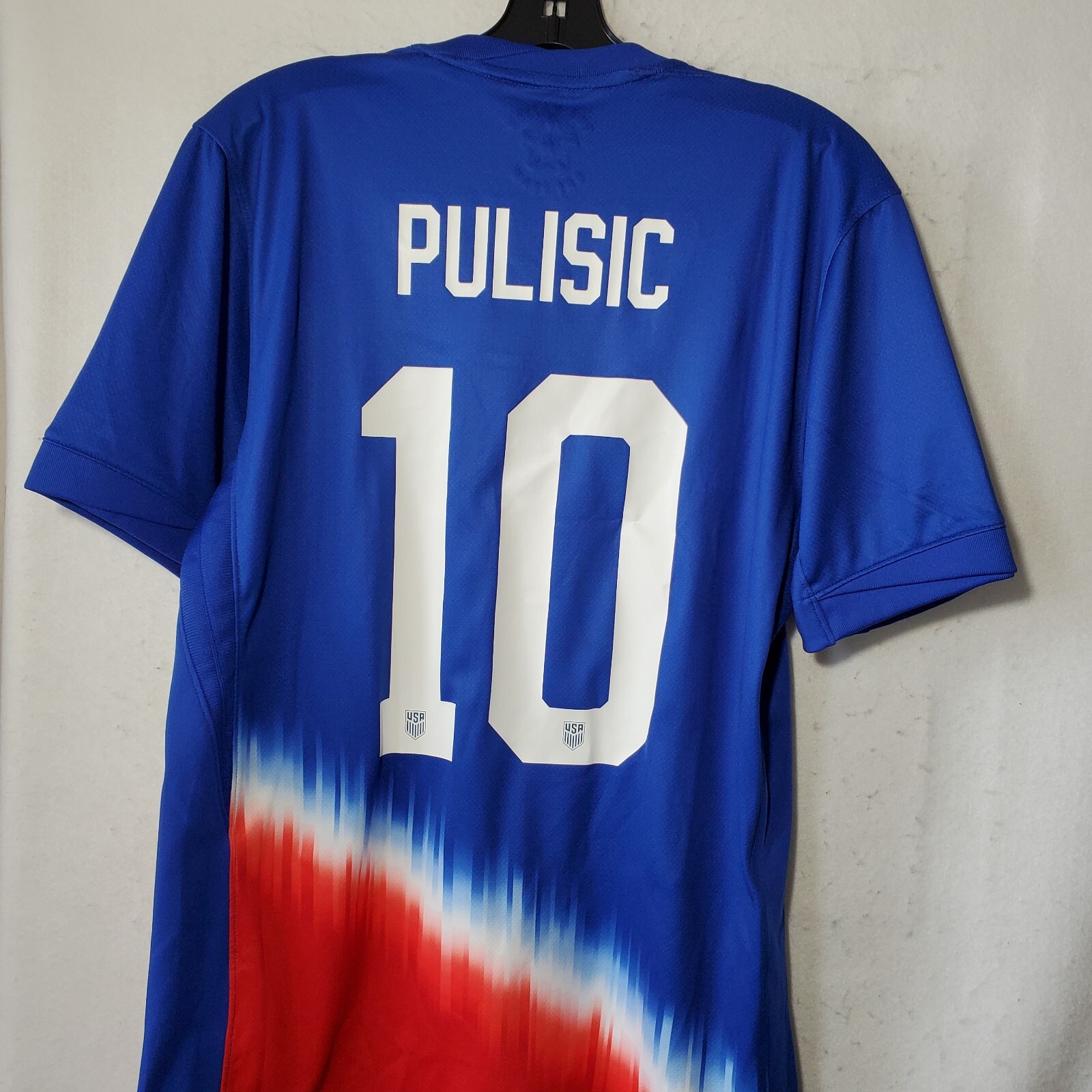 Pulisic USMNT Jersey Men's Medium Nike 2024 Stadium Away Soccer USA NWT