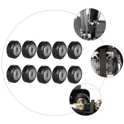 10 Pcs 3D -Druckscheibezubehör Einkaufen Großes Modell Riemenscheibe - Afbeelding 3 van 12