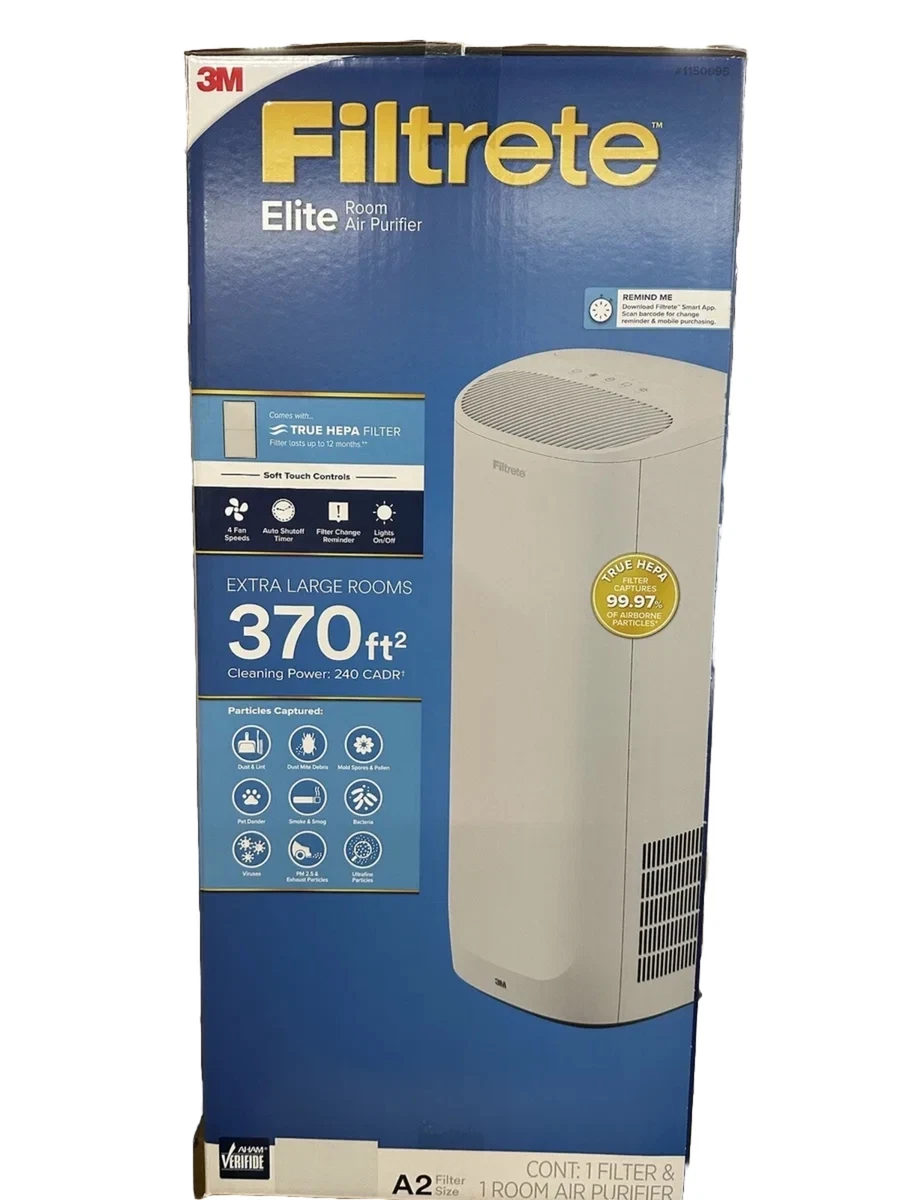 Filtrete Air Purifier Extra Large Room 370 sq ft