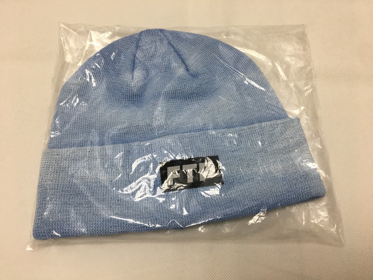 FuckThePopulation FTP Heat Sensitive Beanie Hat Blue / White
