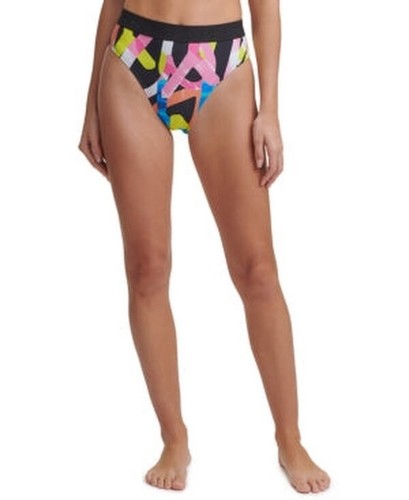 DKNY Womens Logo High-Waist Bikini Swim Bottom - Picture 13 of 24