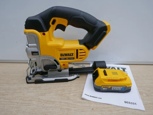 DeWalt DCS331 18v XR Jigsaw Bare Unit + DCBP034 1.7ah Powerstack Battery
