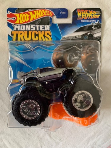 2 Hot Wheels Monster Trucks Treasure Hunt Star Wars Shock Trooper +BTTF Delorean - Picture 4 of 5