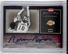 NORM NIXON 2005/6 FLEER GREATS OF THE GAME AUTOGRAPH 