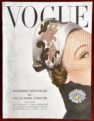 Vogue Paris Magazine ~ September 1950 ~ Randall Penn Lisa