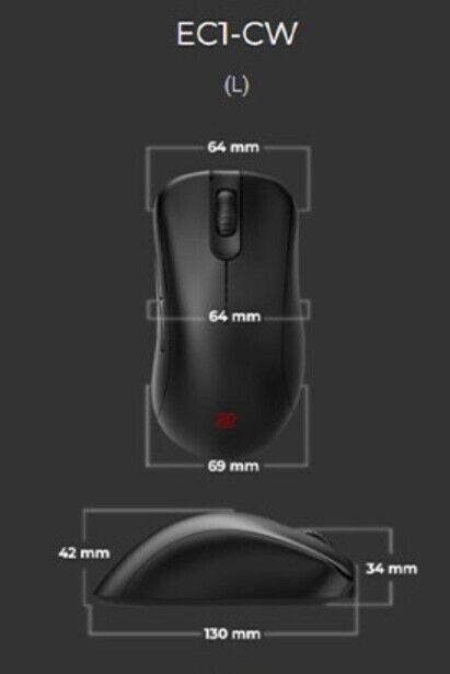 BenQ ZOWIE EC1-CW L SIZE Mice -EXPRESS SHIPPING-