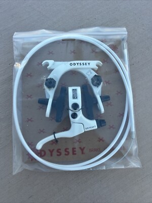 ODYSSEY BMX EVO 2.5 BICYCLE U-BRAKE KIT WHITE LIMITED EDITION