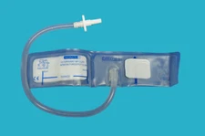 Size 2 (4-8cm ) Single Hose CLEAR Soft veterinary NIBP BLOOD PRESSURE CUFF  