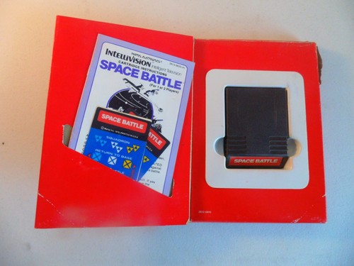 1979 Intellivision Mattel Space Battle Video Game CIB - Picture 5 of 8