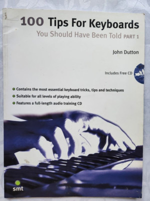 100 TIPPS für TASTATUR von JOHN DUTTON (TEIL 1) - SANCTUARY - SEHR GUTER ZUSTAND