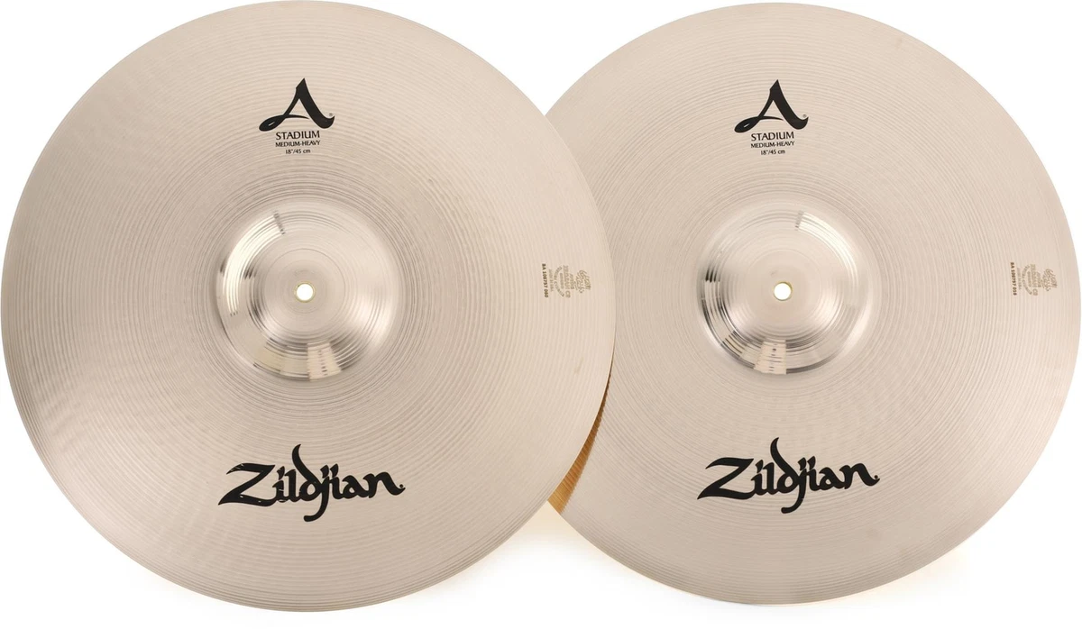 Zildjian 18 inch A Stadium Crash Cymbals Medium Heavy eBay