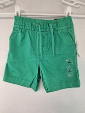 Baby Gap 2 years Simple Green Easy Pull On Shorts NWT 24.95 887148