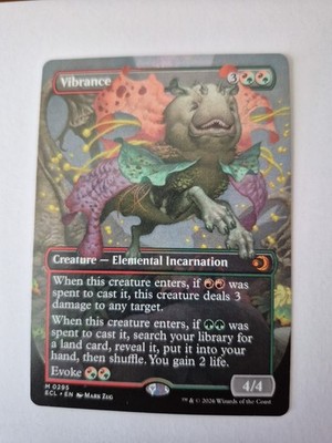 1x Vibrance Lorwyn Eclipsed Borderless Mythic Rare 0295 NM x1