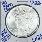 1922 BU UNCIRCULATED SILVER PEACE DOLLAR AUTHENTIC U.S. MINT FREE SHIPPING 6125