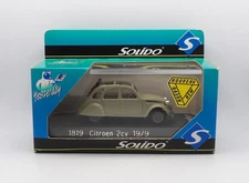 SOLIDO 1819 CITROEN 2CV 1979 BEIGE MINT BOXED 1:43