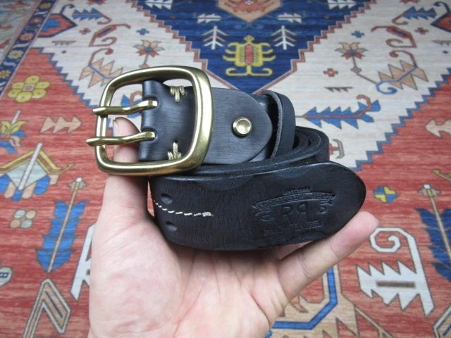 Black Leather 34 Size Belts for Men for sale | eBay