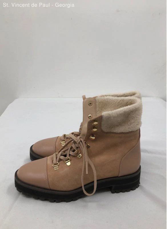 STUART WEITZMAN Alpine Acogedor Botín de Combate Forrado de Oveja Tobillo Mujer 6 Foto 4 de 4